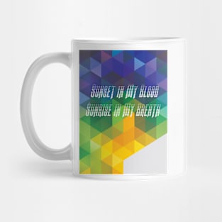 Sunset Trapesium Mug